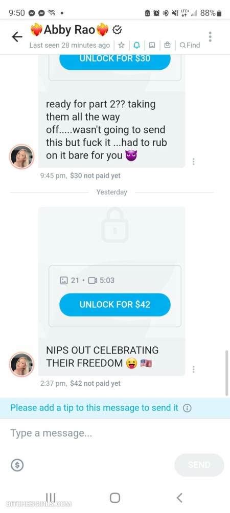 abby rao onlyfans leak|Abby Rao Onlyfans Livestream Video Leaked